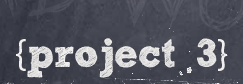 Project 3