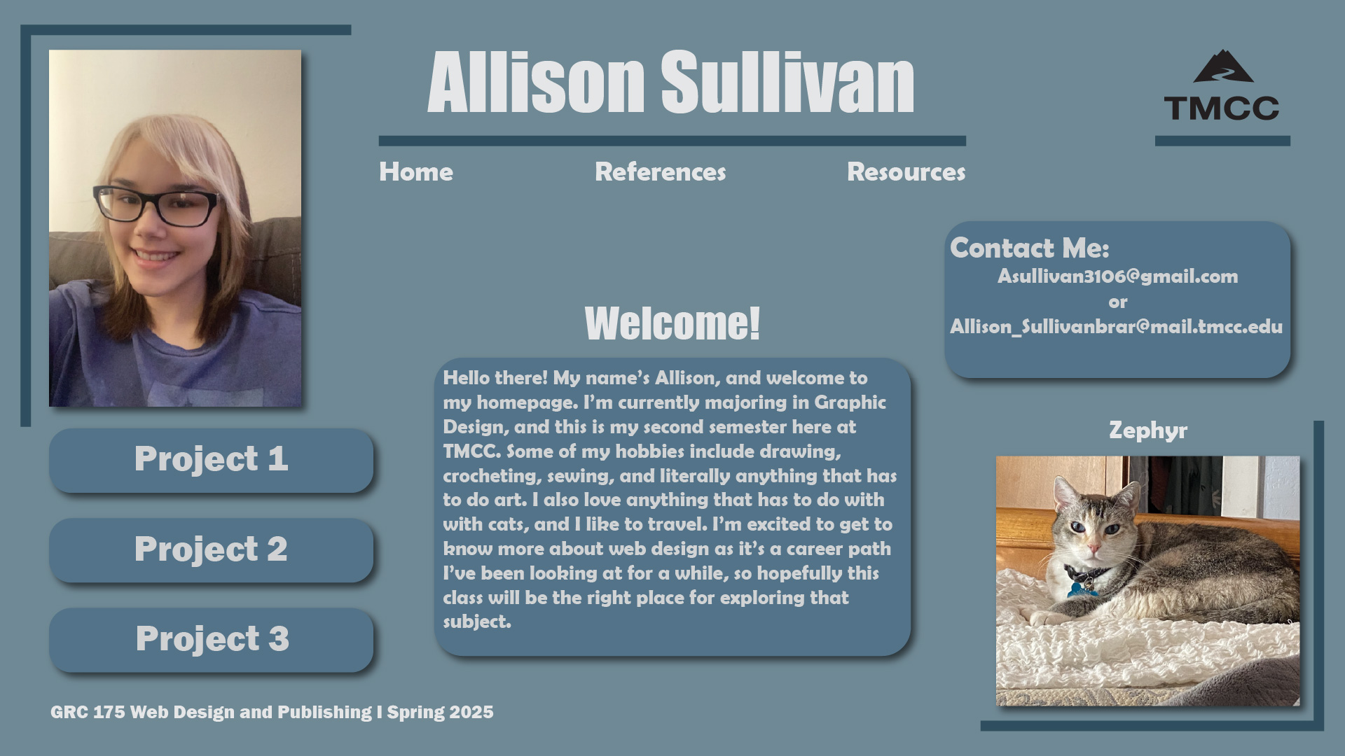 This is my computer homepage final from project 1
