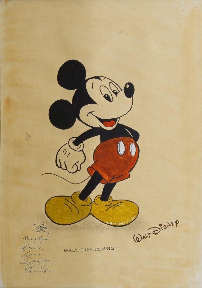 Artwork by Walt Disney