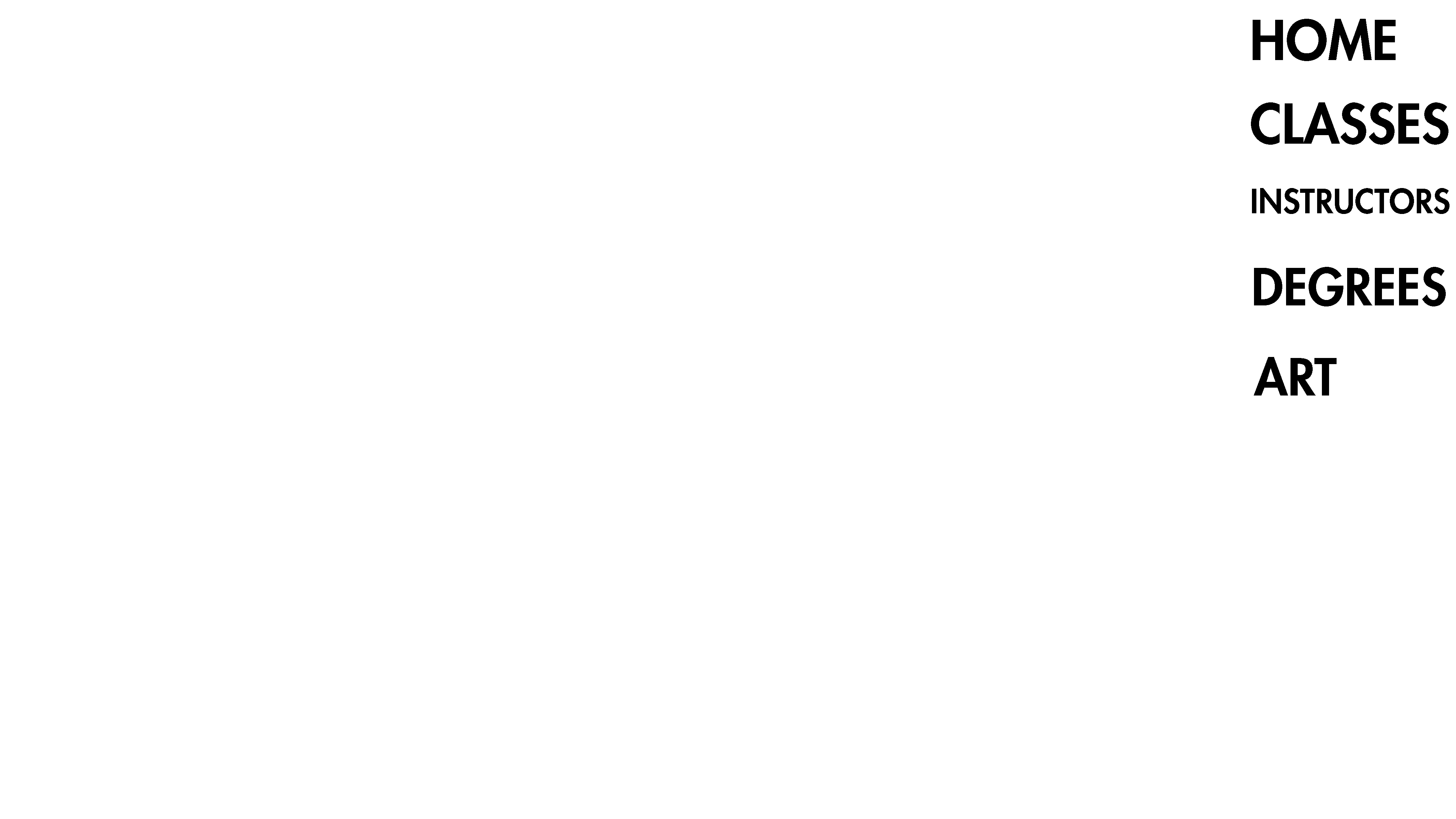 Menu Overlay