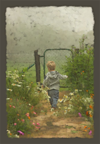 Chalk on Paper